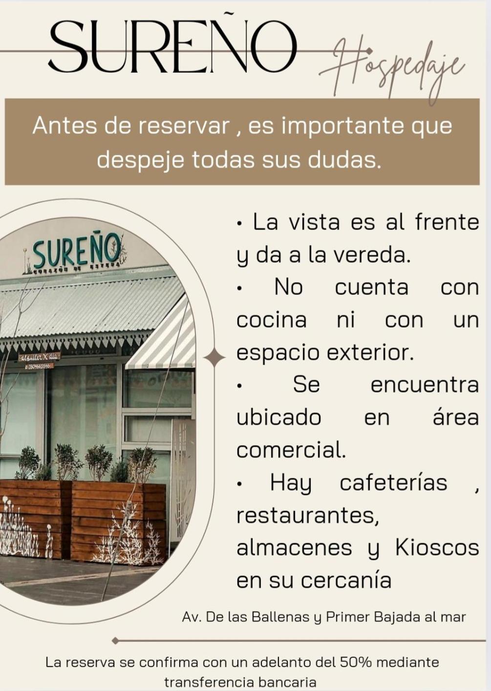 Sureno Aparthotel Puerto Pirámides Buitenkant foto